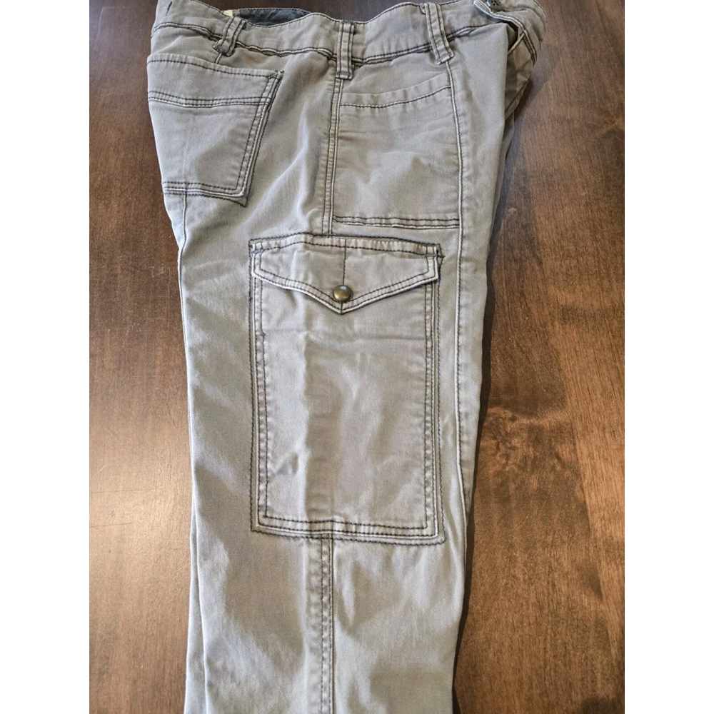 Anthro Daughters of the Liberation Womens Cargo Ankle Zip Size 25 - Picture 5 of 11